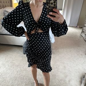 SHEIN polka dot dress